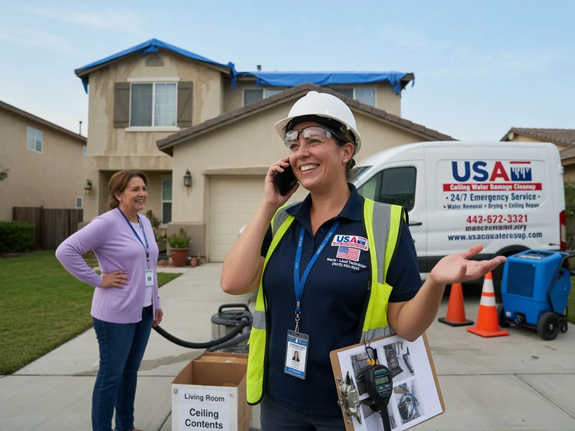 Ceiling Water Damage Restoration Leland, IL FAQs